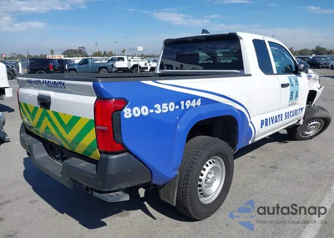 2024 Toyota Tacoma Sr 2Wd z USA, uszkodzony, nr VIN 3TYJDAHN5RT012562